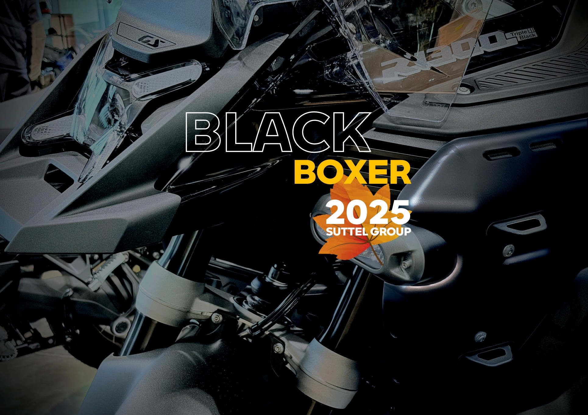 BLACK BOXER 2025 - BMW R 1300 GS Adventure Black Edition : La 