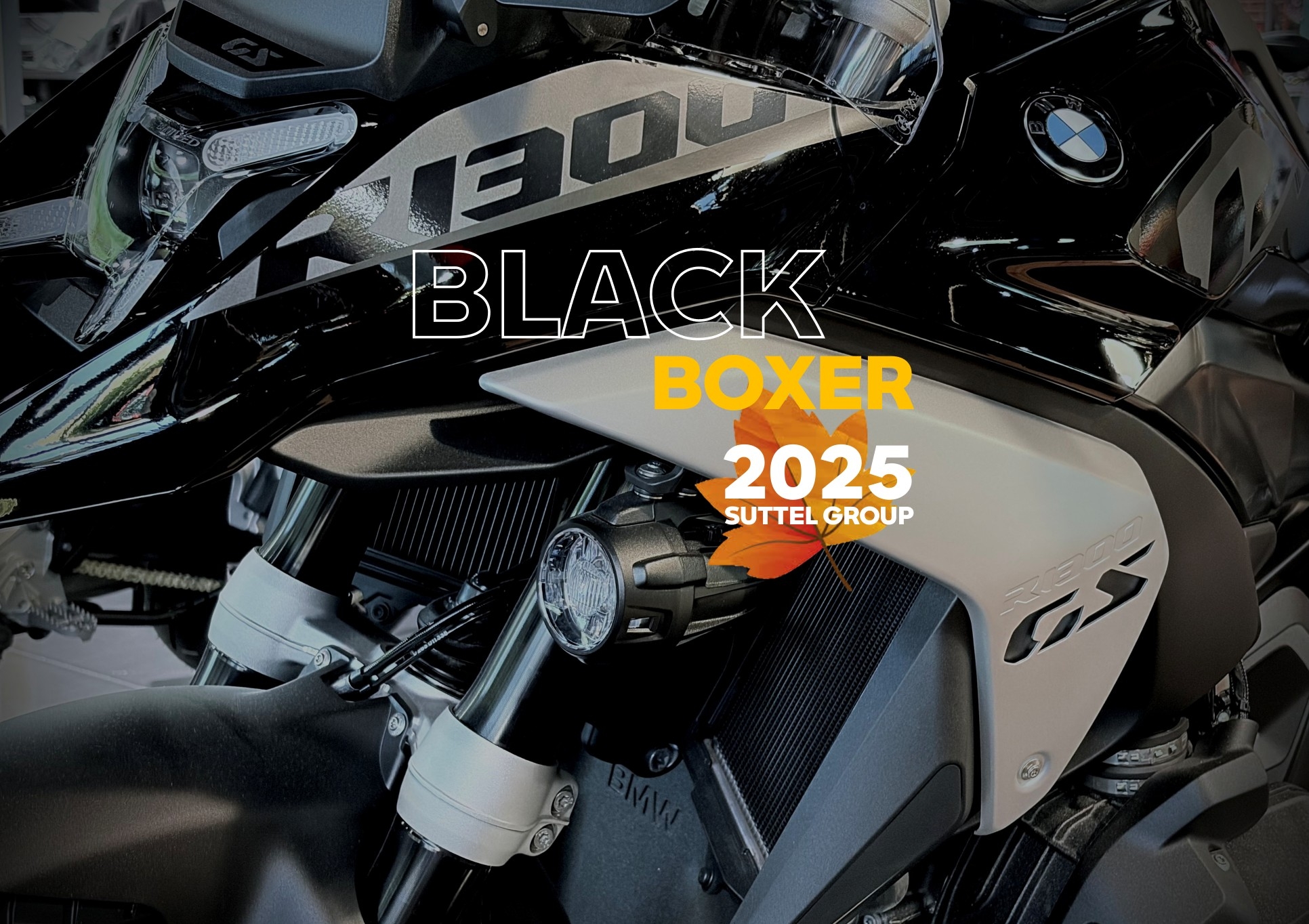 BLACK BOXER 2025 - BMW R 1300 GS : 2800 €** D'AVANTAGE CLIENT sur l'ensemble de la gamme