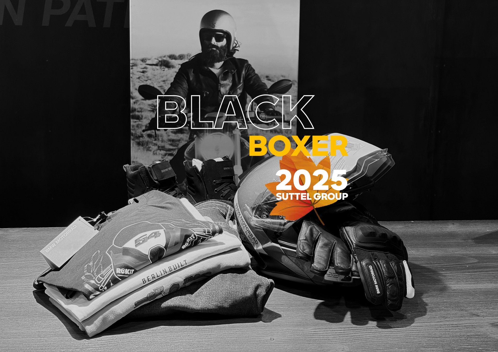 BLACK BOXER 2025 - Equipement du pilote BMW : -50%* de remise sur le deuxième article acheté