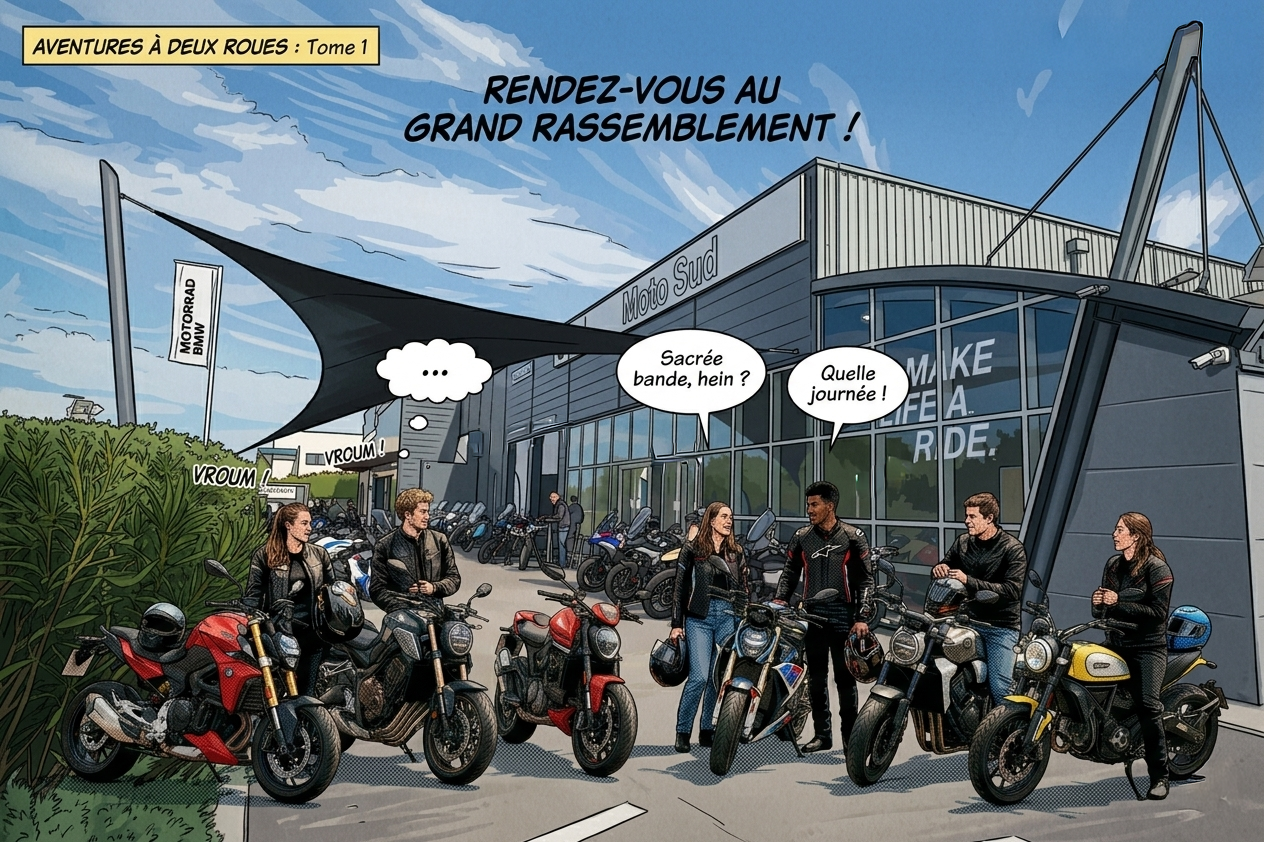 Le 21 mars 2026 - Grand rassemblement chez Moto Sud Nîmes