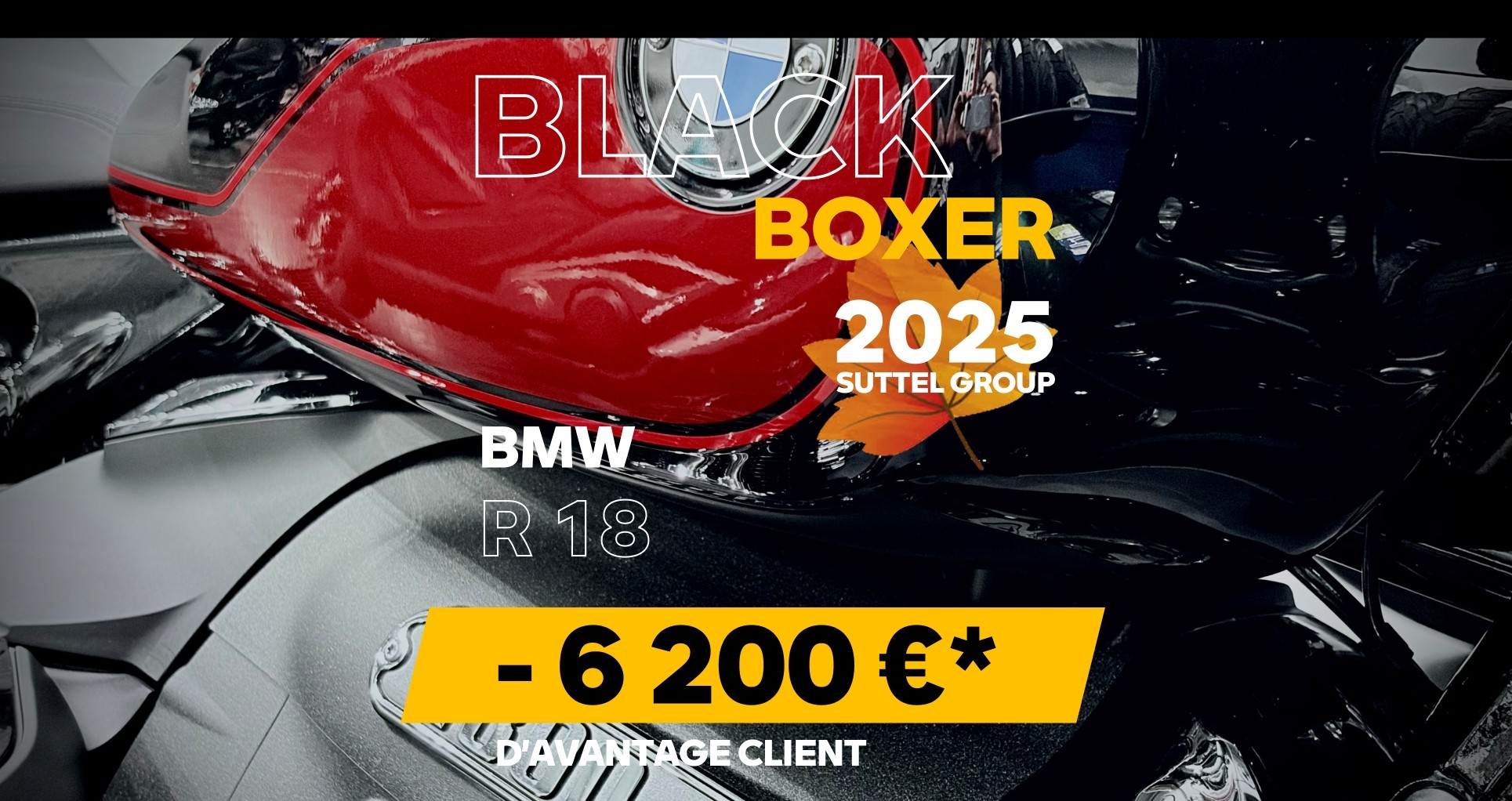 Black Boxer 2025 - Offre BMW R 18
