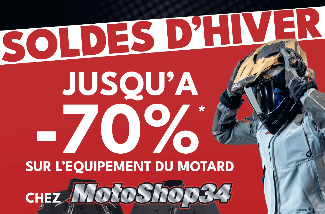 Soldes d'hiver chez Motoshop 34