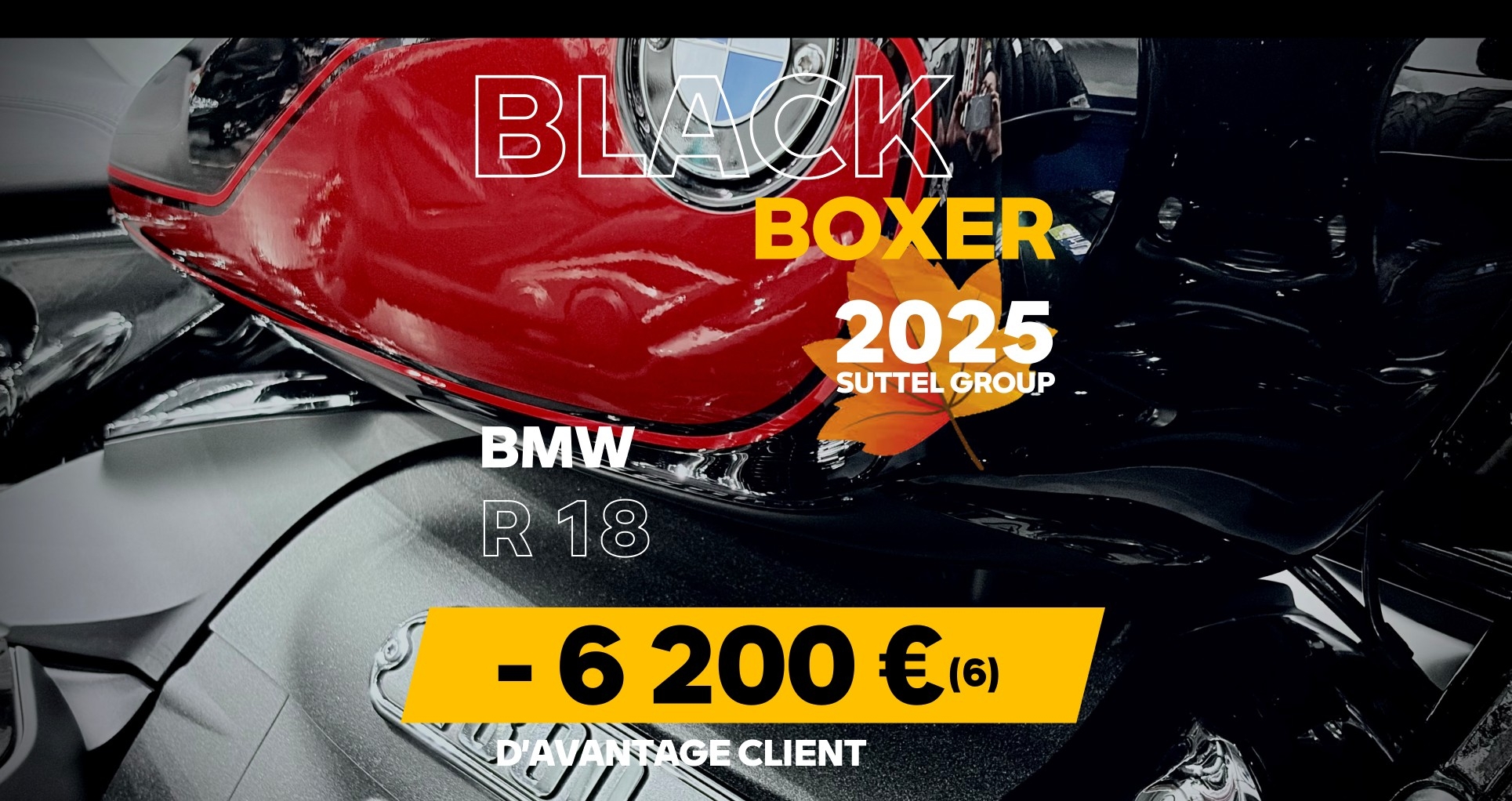 Black Boxer 2025 - Offre BMW R 18