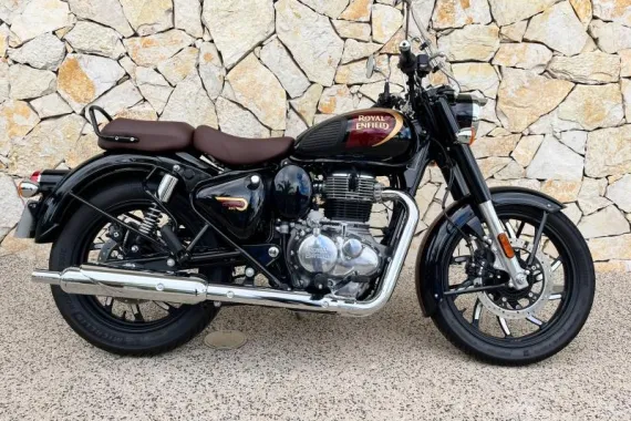 ROYAL ENFIELD Meteor 350  noir/or + option
