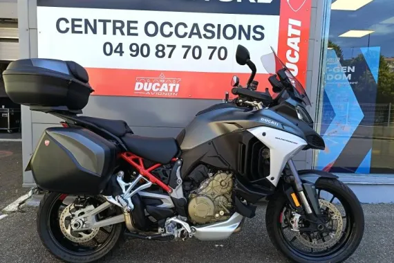 DUCATI Multistrada Multistrada V4 S Travel & Radar 1ère main 4700 kms ! Ligne complète, Top case etc... gar