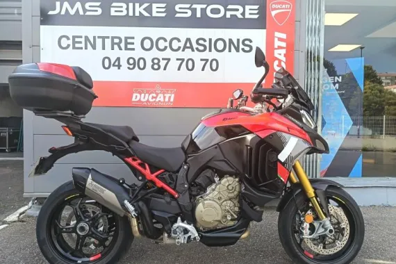 DUCATI Multistrada Multistrada V4 Pikes Peak Ligne complète + top case gtie 24/02/2029