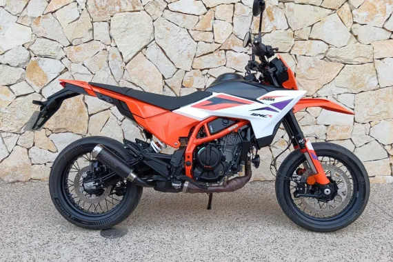 KTM SMC 390 R  681km + Remus