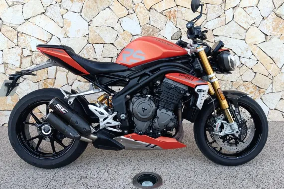 TRIUMPH Speed Triple 1200 RS + pot  SC project