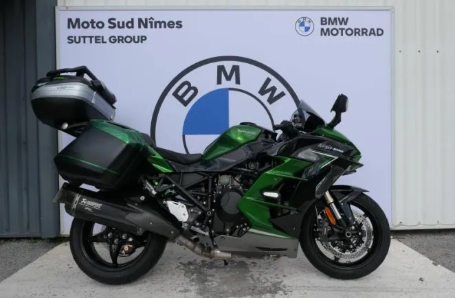 KAWASAKI SX 1000 + Akrapovic + Top Case