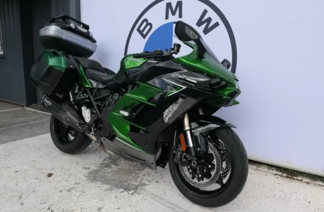 KAWASAKI SX 1000 + Akrapovic + Top Case