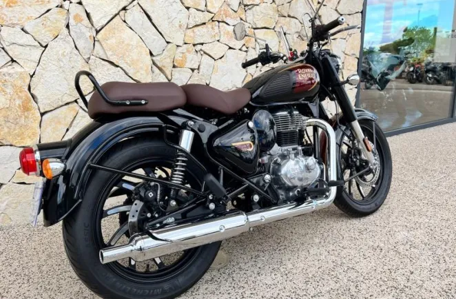 ROYAL ENFIELD 350  noir/or + option