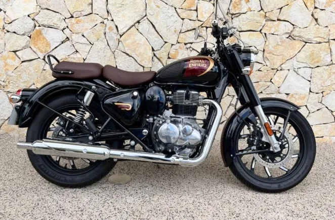 ROYAL ENFIELD 350  noir/or + option