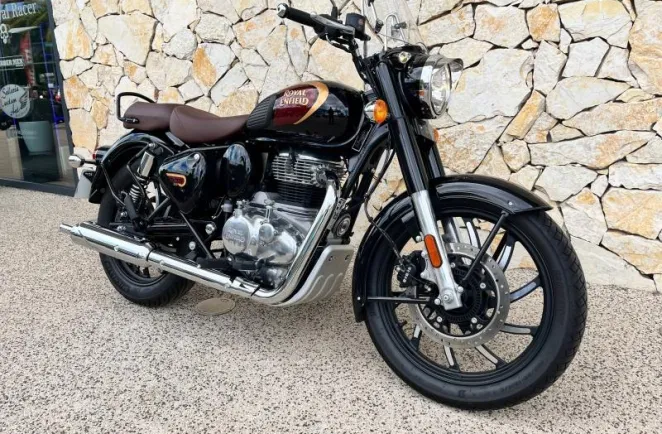 ROYAL ENFIELD 350  noir/or + option