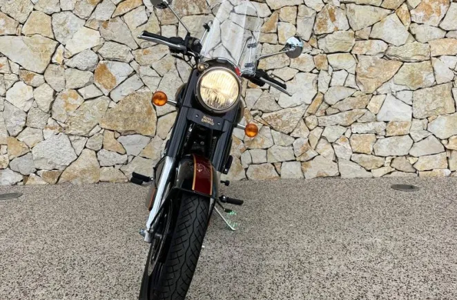 ROYAL ENFIELD 350  noir/or + option