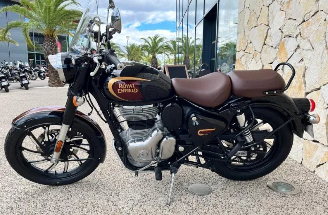 ROYAL ENFIELD 350  noir/or + option