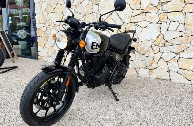 ROYAL ENFIELD 350 HUNTER + OPTIONS NOIR/GRIS