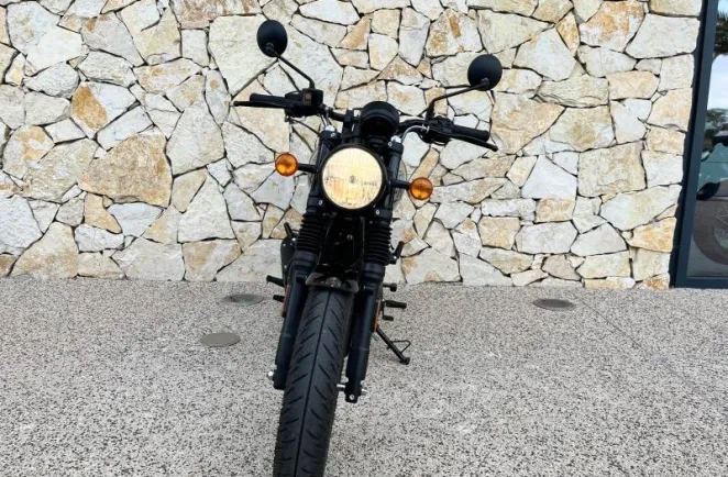 ROYAL ENFIELD 350 HUNTER + OPTIONS NOIR/GRIS