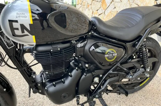 ROYAL ENFIELD 350 HUNTER + OPTIONS NOIR/GRIS
