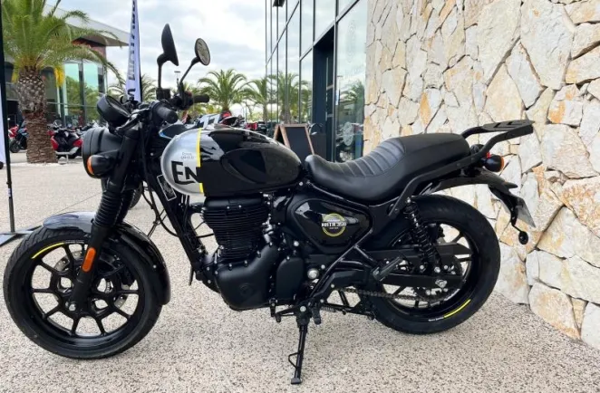 ROYAL ENFIELD 350 HUNTER + OPTIONS NOIR/GRIS
