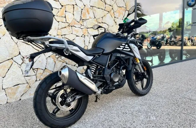 BMW 310 GS 2025 + top case