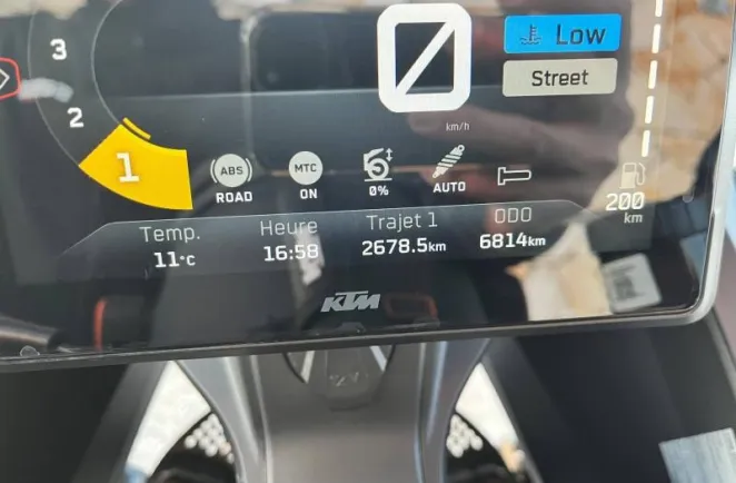 KTM 1290 S 2025 + OPTIONS ET TECH PACK