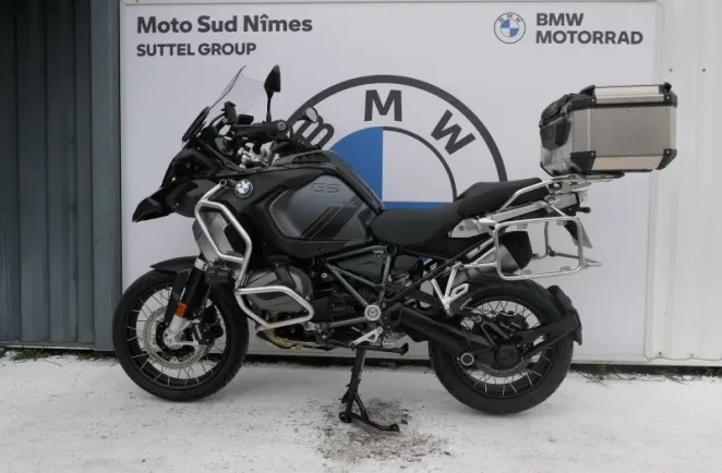 BMW 1250 GS Adventure Style Triple Black Finition Pro + Top Case