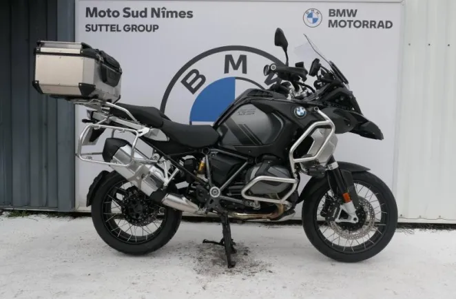 BMW 1250 GS Adventure Style Triple Black Finition Pro + Top Case