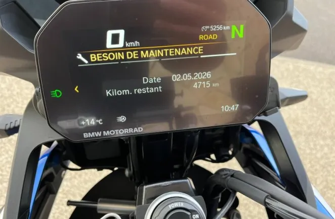 BMW 800 GS 2025 A2  version rabaissée