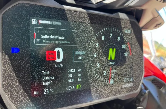 DUCATI V4 Rally 1160 Adventure Travel & Radar