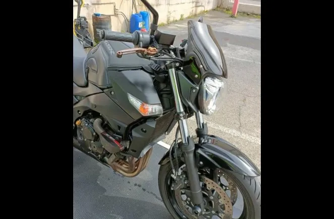 SUZUKI GSR 600 2012 SILENCIEUX GPR TAMPONS PROTECTION BAGSTER + SACOCHE REVISEE