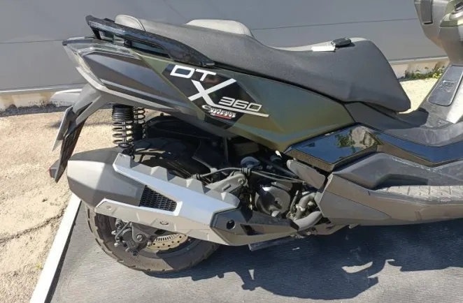 KYMCO 360 ABS TCS 3358 KMS REVISE A SAISIR PERMIS A ET A2