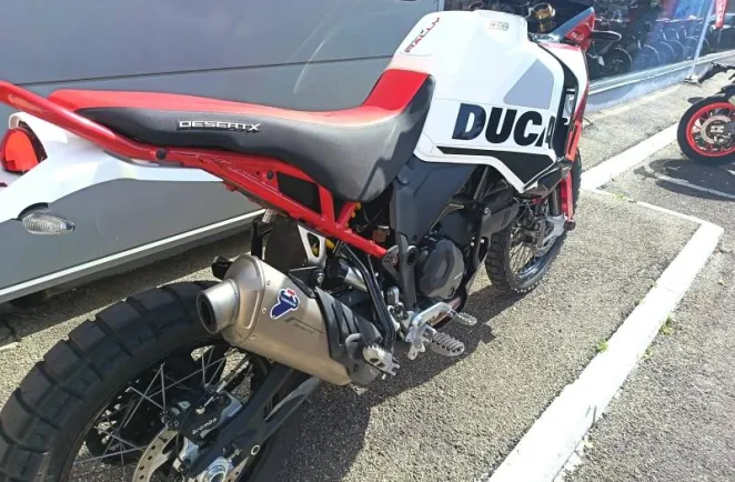 DUCATI DesertX 937 Rally ligne Termignoni gtie 28/04/2029
