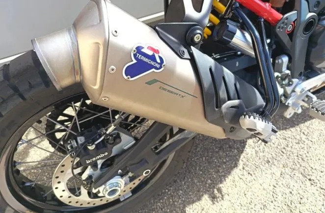 DUCATI DesertX 937 Rally ligne Termignoni gtie 28/04/2029