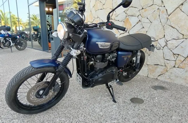 TRIUMPH 900 EFI Bleu Matt