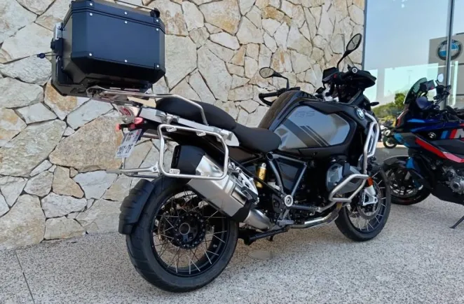 BMW 1250 GS Adventure Full Pack avec valises alu noir