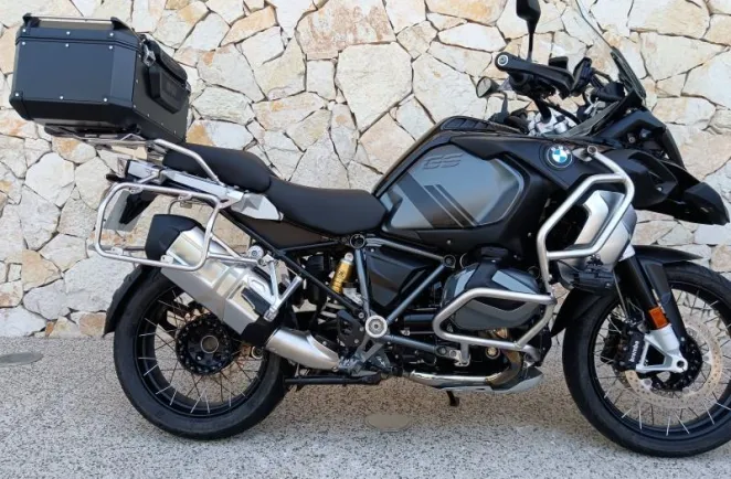 BMW 1250 GS Adventure Full Pack avec valises alu noir