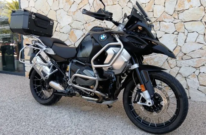 BMW 1250 GS Adventure Full Pack avec valises alu noir