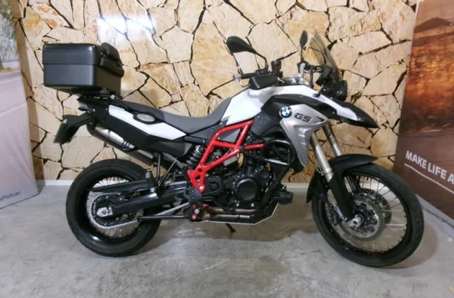 BMW F 800 GS A2 + AKRAPOVIC + TOP CASE + ESA