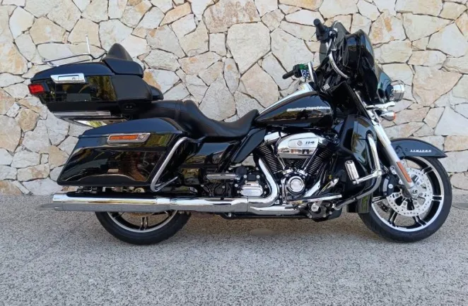 HARLEY-DAVIDSON 1868 Noir + pot