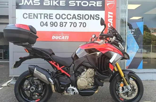 DUCATI Multistrada V4 Pikes Peak Ligne complète + top case gtie 24/02/2029