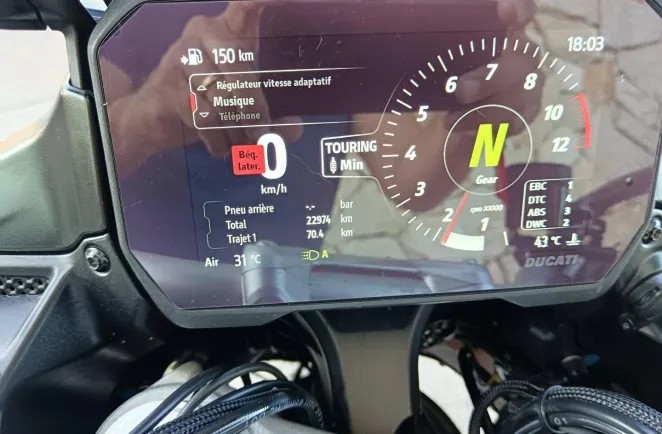 DUCATI Multistrada V4 Rally 1160 Radar