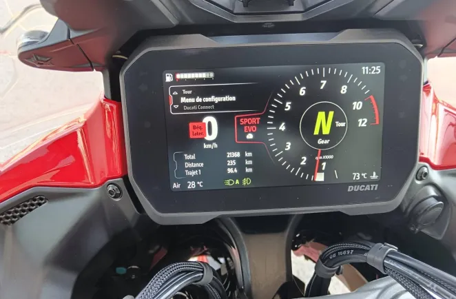 DUCATI V4 S  Travel & Radar
