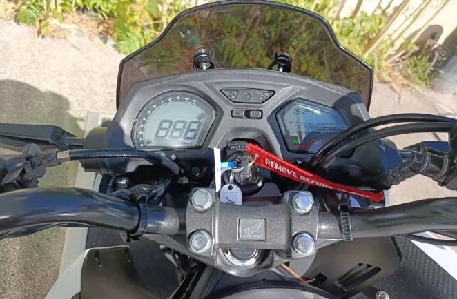 HONDA 650 F BRIDER A2 REVISEE POT TERMIGNONI.....