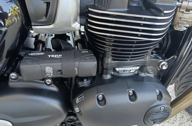 TRIUMPH 900 Green Stealth Edition