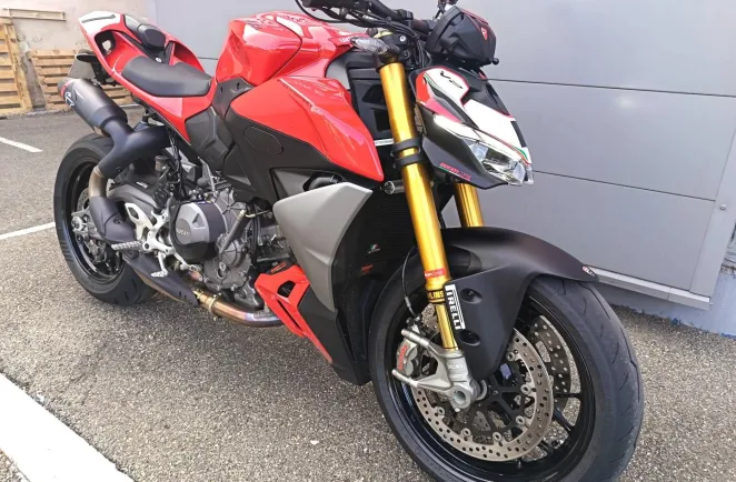 DUCATI V2 S 1ERE MAIN SILENCIEUX TERMIGNONI