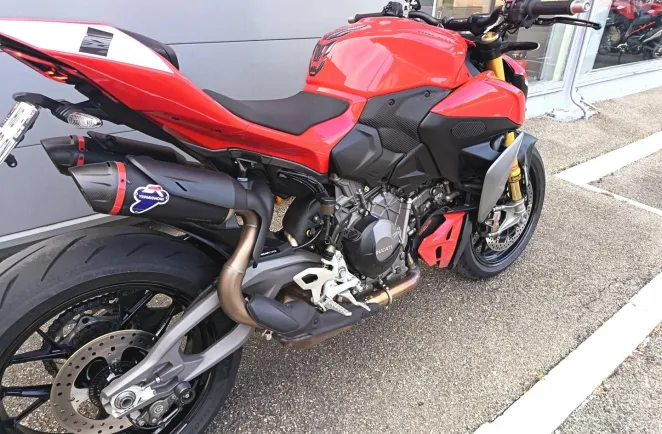 DUCATI V2 S 1ERE MAIN SILENCIEUX TERMIGNONI