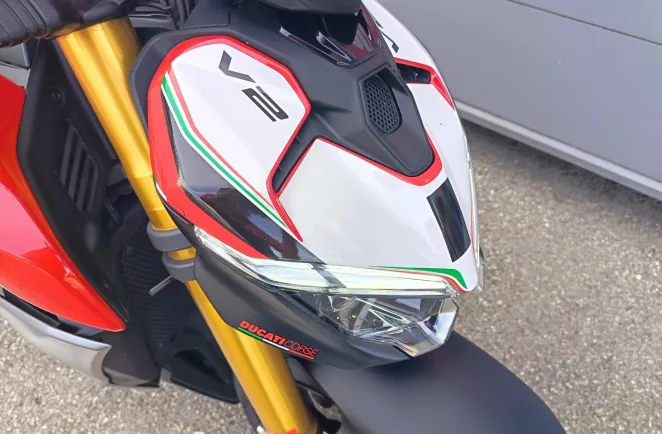 DUCATI V2 S 1ERE MAIN SILENCIEUX TERMIGNONI