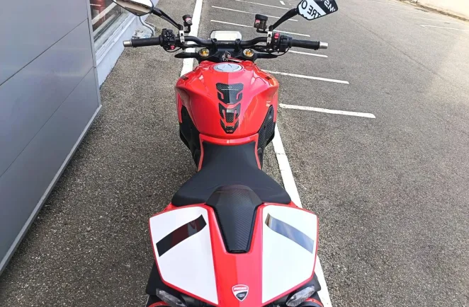 DUCATI V2 S 1ERE MAIN SILENCIEUX TERMIGNONI