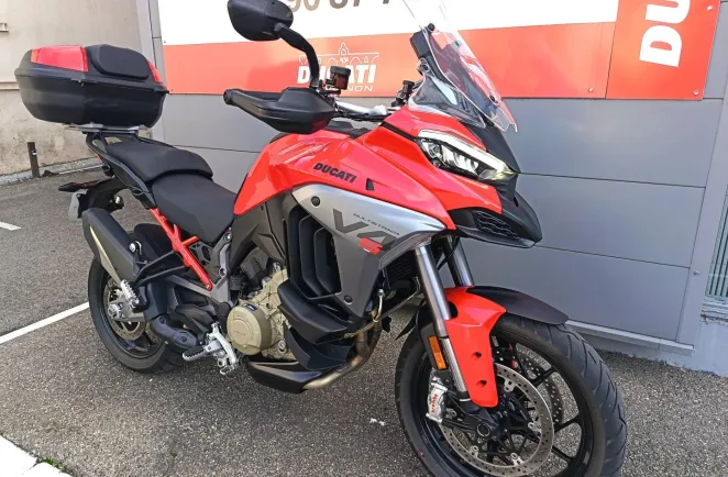 DUCATI V4 S 1ERE MAIN (Ex Démo) + Top Case