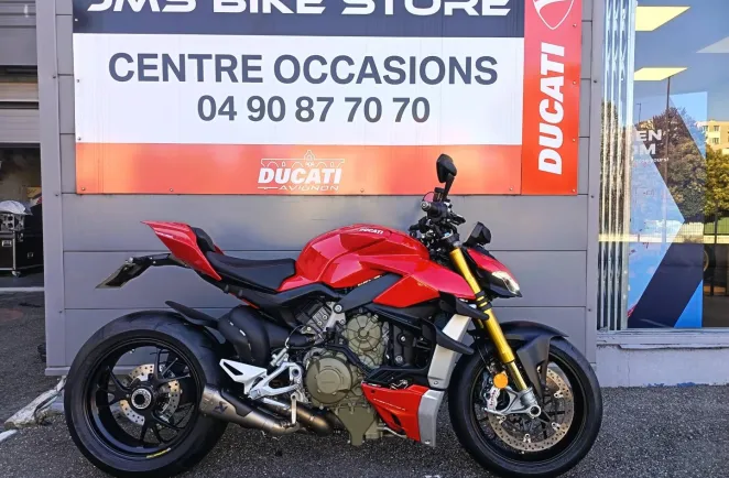 DUCATI V4 S Silencieux Akrapovic gtie 1an